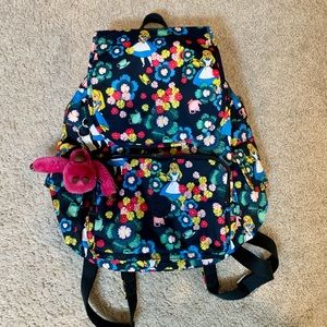 Kipling Alice in Wonderland Medium Backpack